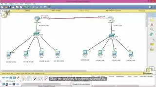 How to configure RIP version 2 configuration in Cisco Packet Tracer