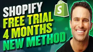 ✅ Shopify 4 Months Free Trial - How To Get Shopify 4 Month Free Trial