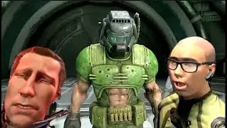 DOOMGUY Scaring The Humans All Scenes DOOM Eternal 2020