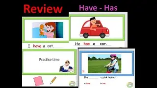 Reviewing have /has and a challenge :)