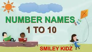 Number Names | Learn Number Names 1 - 10  | 1 to 10 Number Spellings | 1 to 10 |