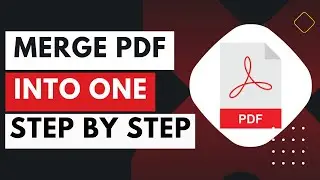 How to Merge PDF Files - FREE - Combine PDF Files into One !