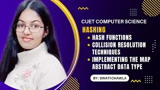 Hashing | Collision Resolution Techniques | CUET Computer Science