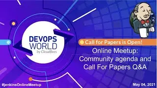 DevOps World 2021 AMA - Community agenda and Call for papers