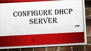 Configuring DHCP server on Linux