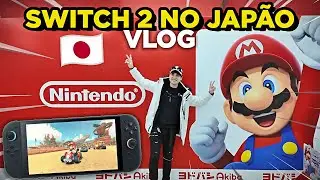 Vim ao Japão buscar o Nintendo Switch 2 para vocês!