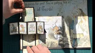 Alice's scrapbook -- process video (Part 2)