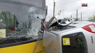 Излом -    в Сургуте на улице Сосновой в ДТП с автобусом погиб человек.