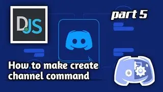 How to make create channel command using discord.js with glitch | android/pc | discord | Tech
