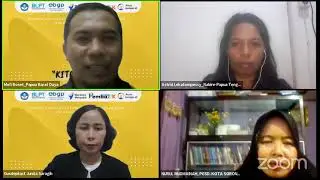 WEBINAR Kitong BISA ( Kolaborasi Inovasi Sahabat Teknologi Sumatra, Ambon, Papua.