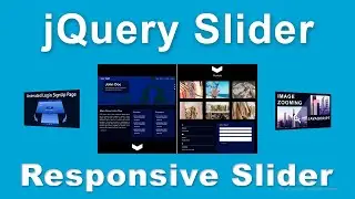 Responsive Zooming Slider Using CSS and jQuery | Image Slider using Custom jQuery