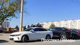 Крым. Евпатория. По улица города на авто. Ноябрь 2022