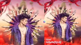 Navratri Special Photo Editing | PicsArt Navratri Special Photo Editing - DJ Photo Editing