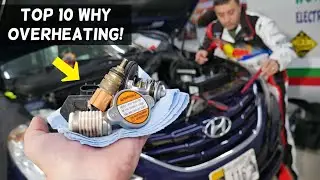 TOP 10 WHY HYUNDAI OVERHEATS, OVERHEATING HYUNDAI ELANTRA SANTA FE TUCSON ACCENT VELOSTER SONATA