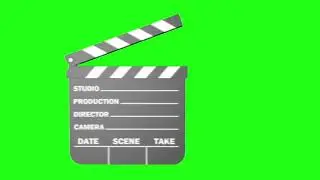 Free Green Screen - Animated Movie Clapperboard link 🔗 in👇 Description / Vfx scene