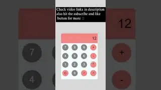 Simple Calculator making with HTML , CSS ,JS.