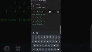 Pascal Triangle code in C++ | Print Pascal Triangle in C++ | 