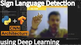 ASL Sign Language Detection Using CNN | Deep Learning | Python | Tensorflow