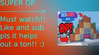Making a giant bed defense in roblox bedwars (Custom Matches)