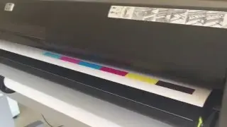 HP 5500 DESİNGJET RENK KALİBRASYONU NASIL ALINIR.?