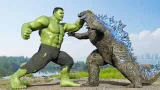 Hulk vs Godzilla New Movie 2024 - Transformers Dark of The Moon | Paramount Pictures [HD]