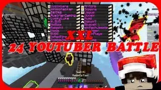 [XXL] 24 YOUTUBER SKYWARS EVENT auf GommeHD.net!!! YouTuber Battle hosted by Fynix