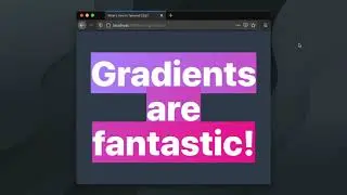 Gradients – Whats new in Tailwind CSS