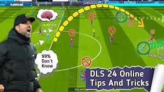 How To Win Every Online Matches in Dream League Soccer 2024 | Secret Tricks | DLS 24 Online Tips