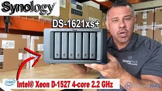 Synology DS1621xs+ Diskstation Open Box and Features