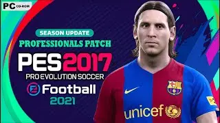 PES 2017 PROFESSIONALS PATCH V6.2. 2021 | SEASON PATCH UPDATE UNOFFICIAL