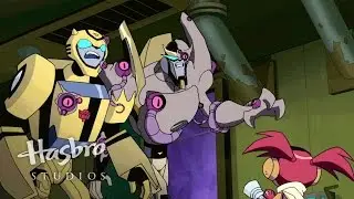 Transformers: Animated - Sari Versus the Space Barnacles | Transformers Official