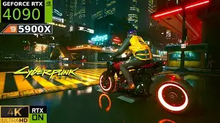 Cyberpunk 2077 DLSS 3/Reflex Update | RTX 4090 4K Max Settings, Psycho Ray Tracing | Ryzen 9 5900X