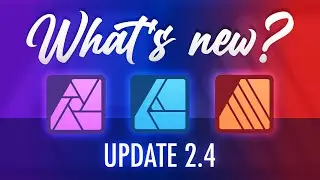 What's New in Affinity Software 2.4? February 2024 Update Explained!