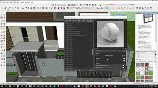 V-Ray Next for SketchUp Rendering,  How to light an exterior day scene, Realistic photo rendering #9