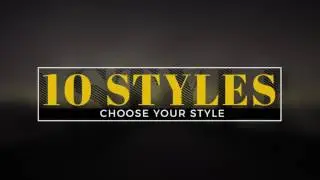 10 Big Title Animations After Effects Template