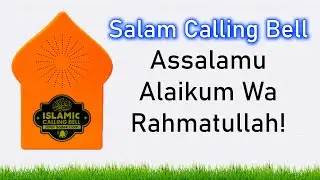 Salam Islamic Calling Bell – Greet Your Guests with Assalamu Alaikum Wa Rahmatullah!
