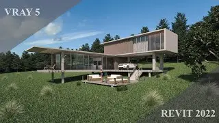 Vray for Revit - Revit 2022 Vray 5 Exterior Rendering