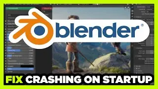 How to FIX Blender Crashing on Startup!