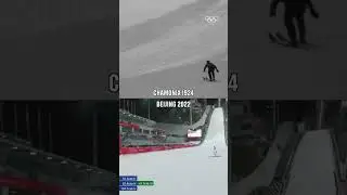 Can you spot the difference between ski jumping at Chamonix 1924 vs Beijing 2022? ⛷️