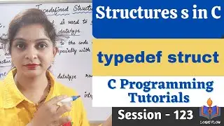 C-123 - typedef structure in C|