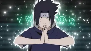 Naruto VS Sasuke first waterfall fight Twixtor [4K]