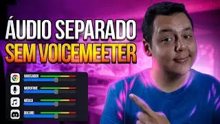 COMO SEPARAR O ÁUDIO NO OBS SEM O VOICEEMETER!!!