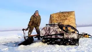 Как Вытащить Утопленника (МотоБукс) из подо Льда Без Водолаза! И так Бывает на Рыбалке..!
