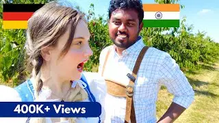 I took my Indian Husband to a German Village 🏠🍒🐐