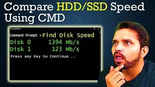 Compare or Check HDD/SSD Performance Speed in your PC