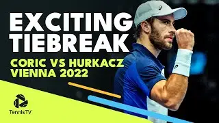 EXCITING Deciding Set Tiebreak Between Borna Coric & Hubert Hurkacz | Vienna 2022 Highlights