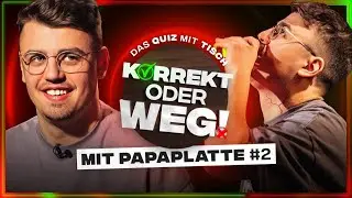 KORREKT oder WEG! (mit Papaplatte) - Achtung, EXTREM lustig!