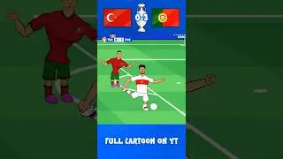 That Turkey own goal🤣 #ronaldo #euro2024 #portugal