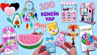 100 KENDİN YAP - KENDİN YAP PROJELER VE HAYAT KOLAYLAŞTIRAN İPUÇLARI