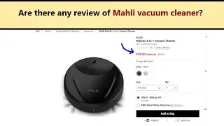 Mahli Robotic 3-in-1 Vacuum Cleaner reviews checking! Is this product legit? My thoughts about it!